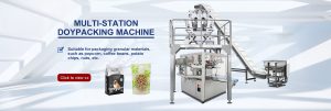 Premade bag packing system